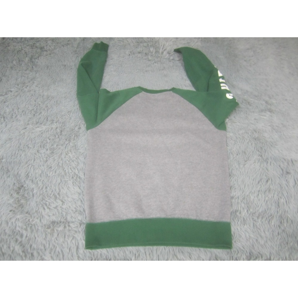 Harry Potter Adult Medium Gray Green Sweatshirt House of Slytherin Raglan Long S - Picture 6 of 9